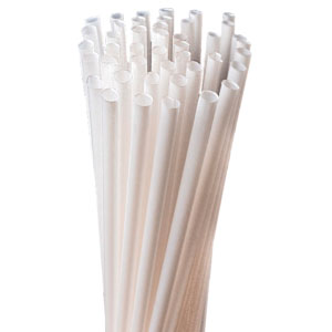 Our compostable biopolymers are used to produce compostable straws.