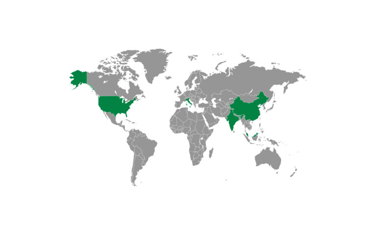 As bioplastic resin manufacturers, Natur-Tec has a large global production and distribution.